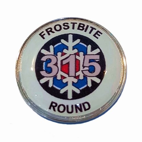 Frostbite Round standard badge